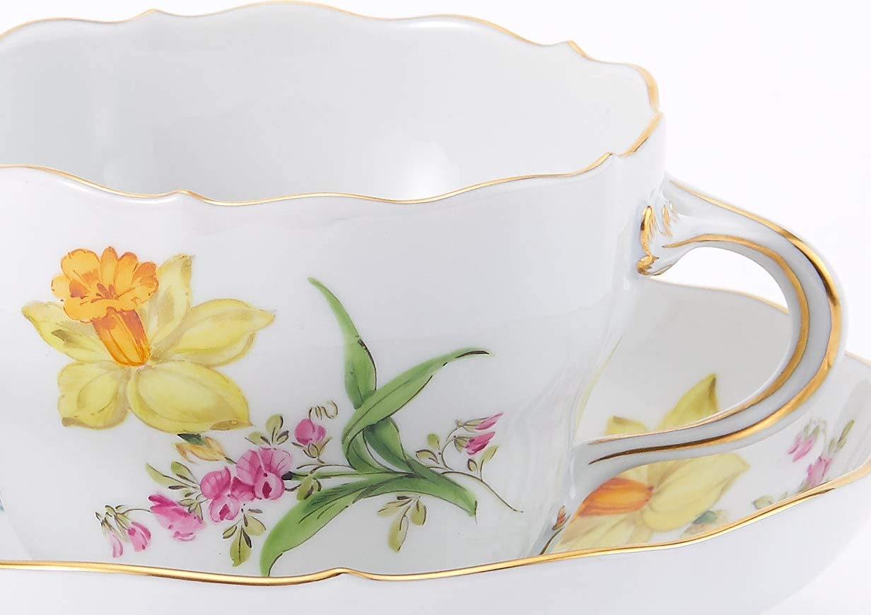 Amazon | 【正規輸入品】 マイセン ［MEISSEN］ 花柄 「ラッパ水仙